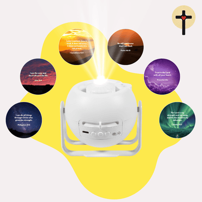 Bible Verse Projector (Comes with 6 Free Scripture Discs)