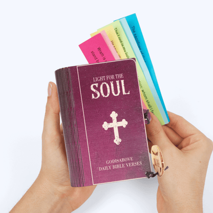 Handmade Wooden Box 90 Day Bible Verses (Comes With Christian Gifts)