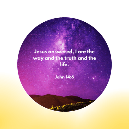 6 Additional Scripture Galaxy Discs For Bible Projector