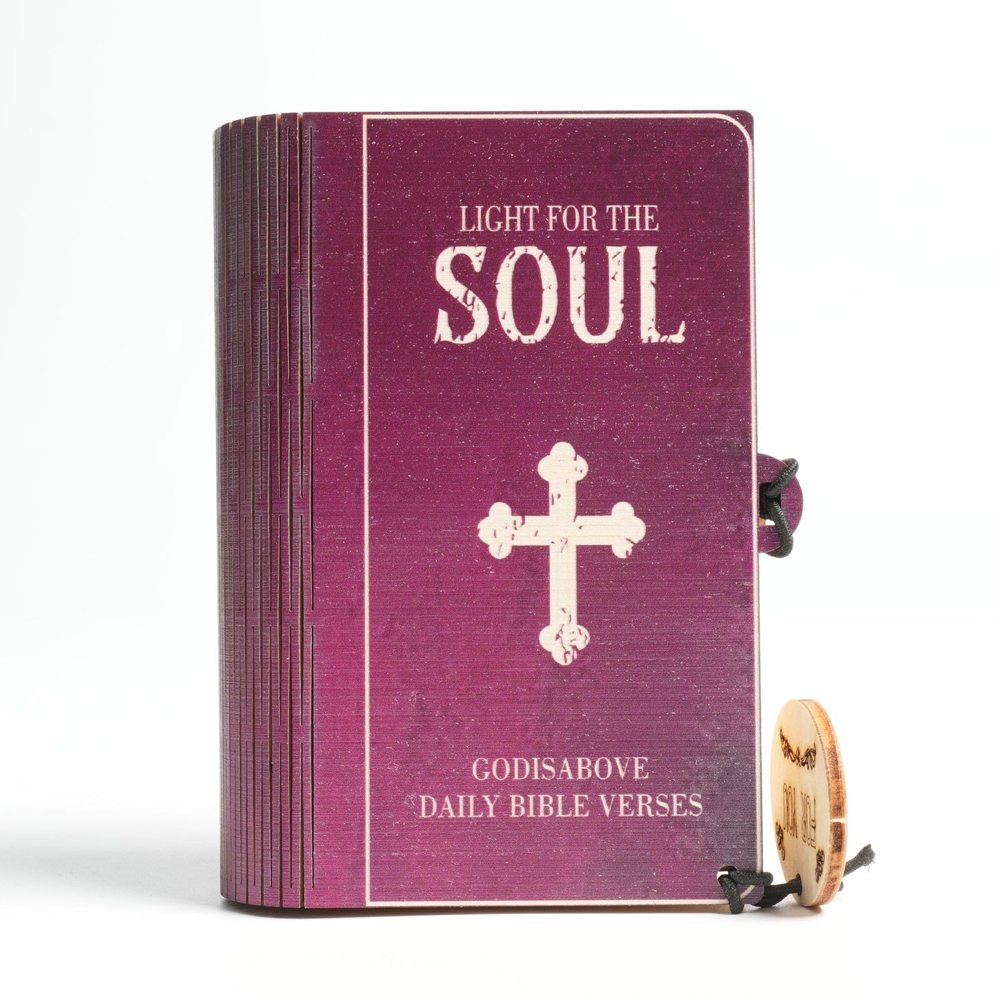 Handmade Wooden Box 90 Day Bible Verses (Comes With Christian Gifts)