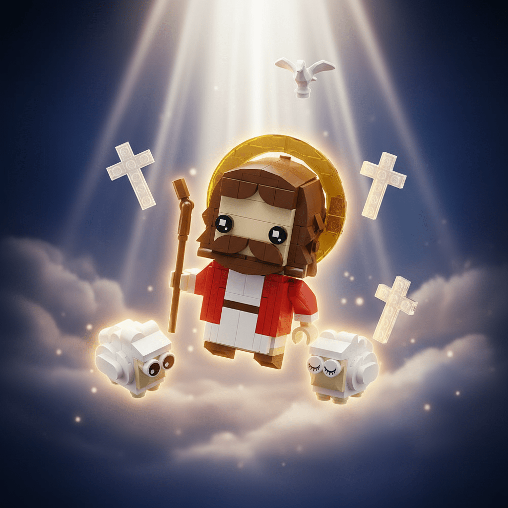 The Shepherd | Jesus Building Blocks For Kids